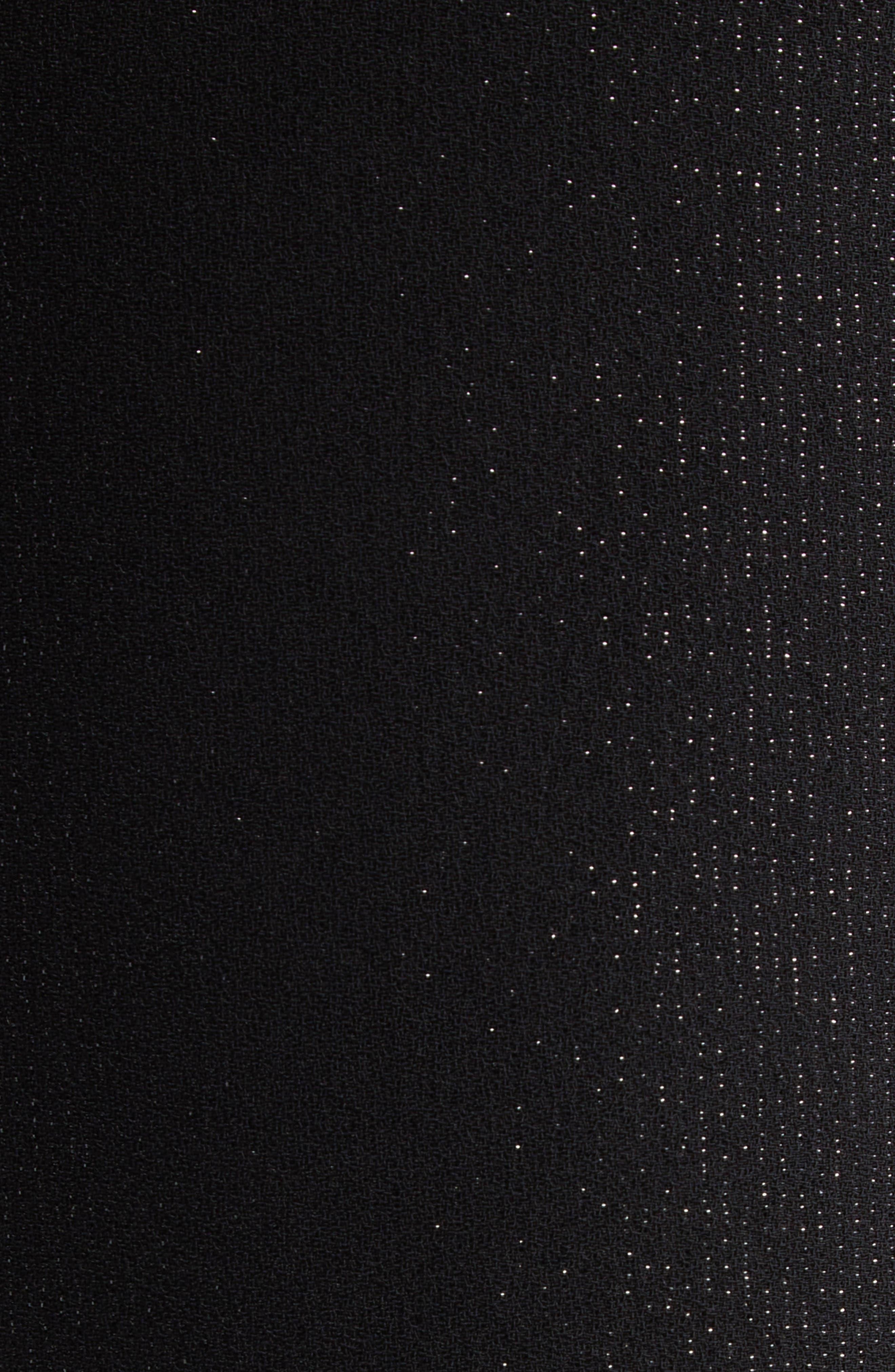 Emporio Armani Shimmer Pants in Solid Black at Nordstrom - 7