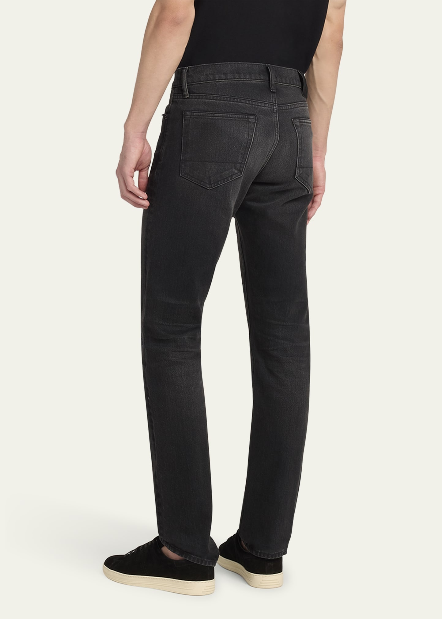Men's Rip and Repair Straight-Fit Jeans - 3