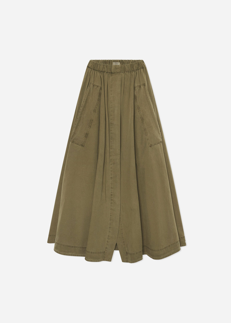 Parachute Skirt in Cotton Twill 1