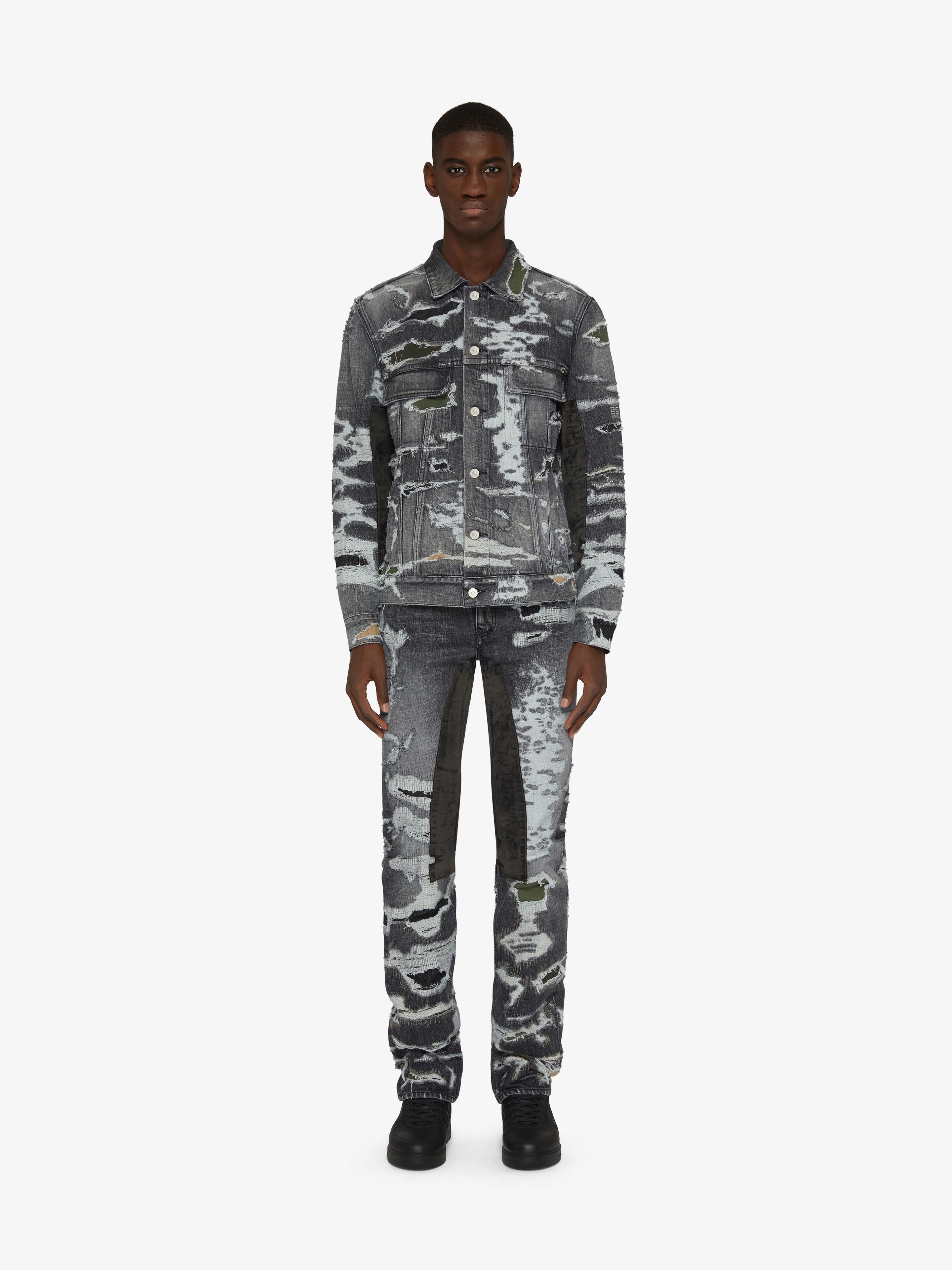 アウターその他 GIVENCHY Denim jacket White BW00QC5YB4 Givenchy Denim Oversize Jacket | italist