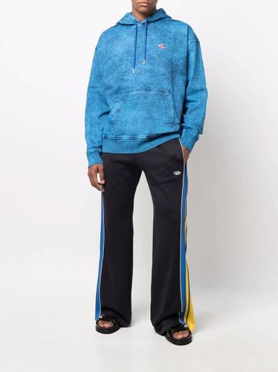 Diesel side stripe-detail track pants outlook