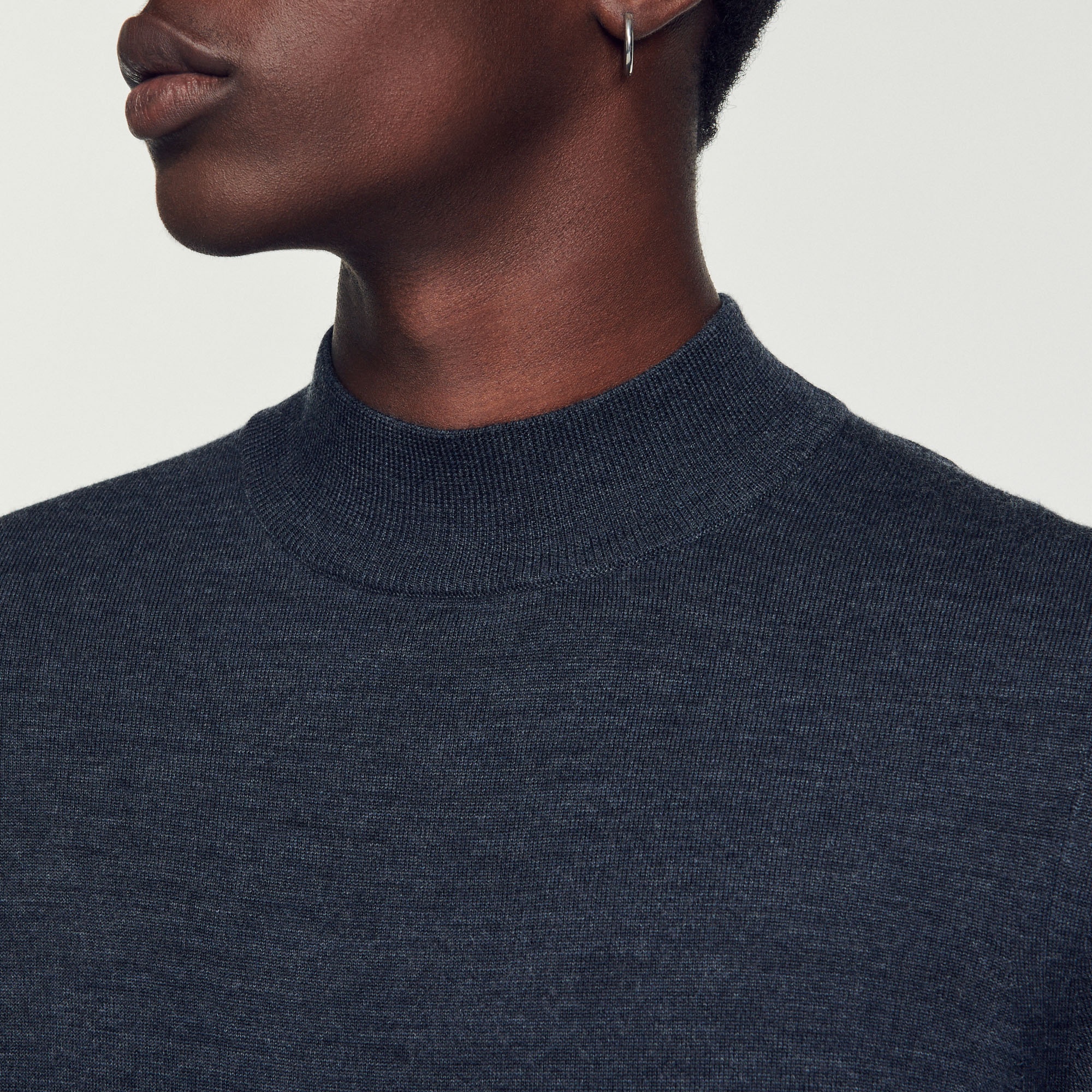 Funnel neck sweater - 4