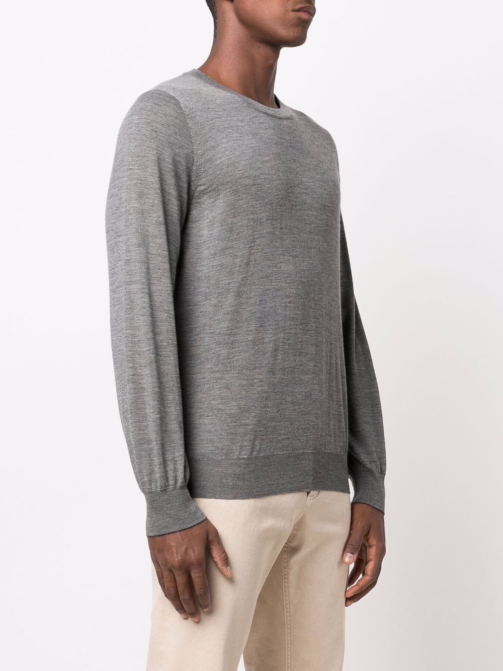 crewneck cashmere-wool jumper - 3