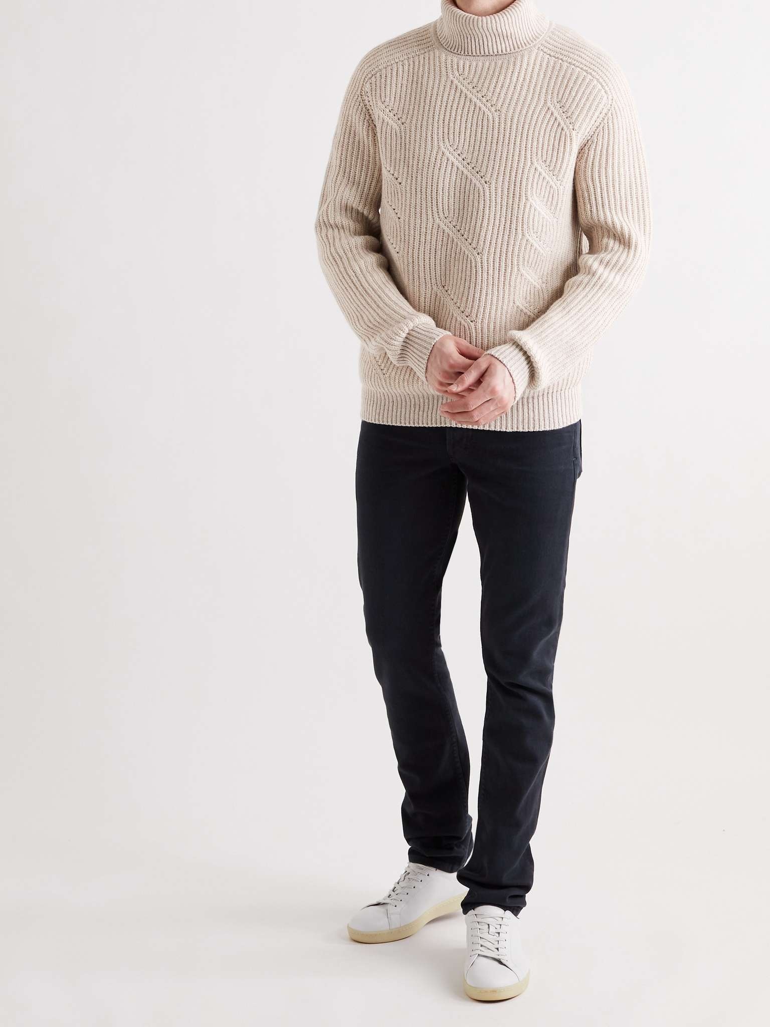 Cashmere Rollneck Sweater - 2