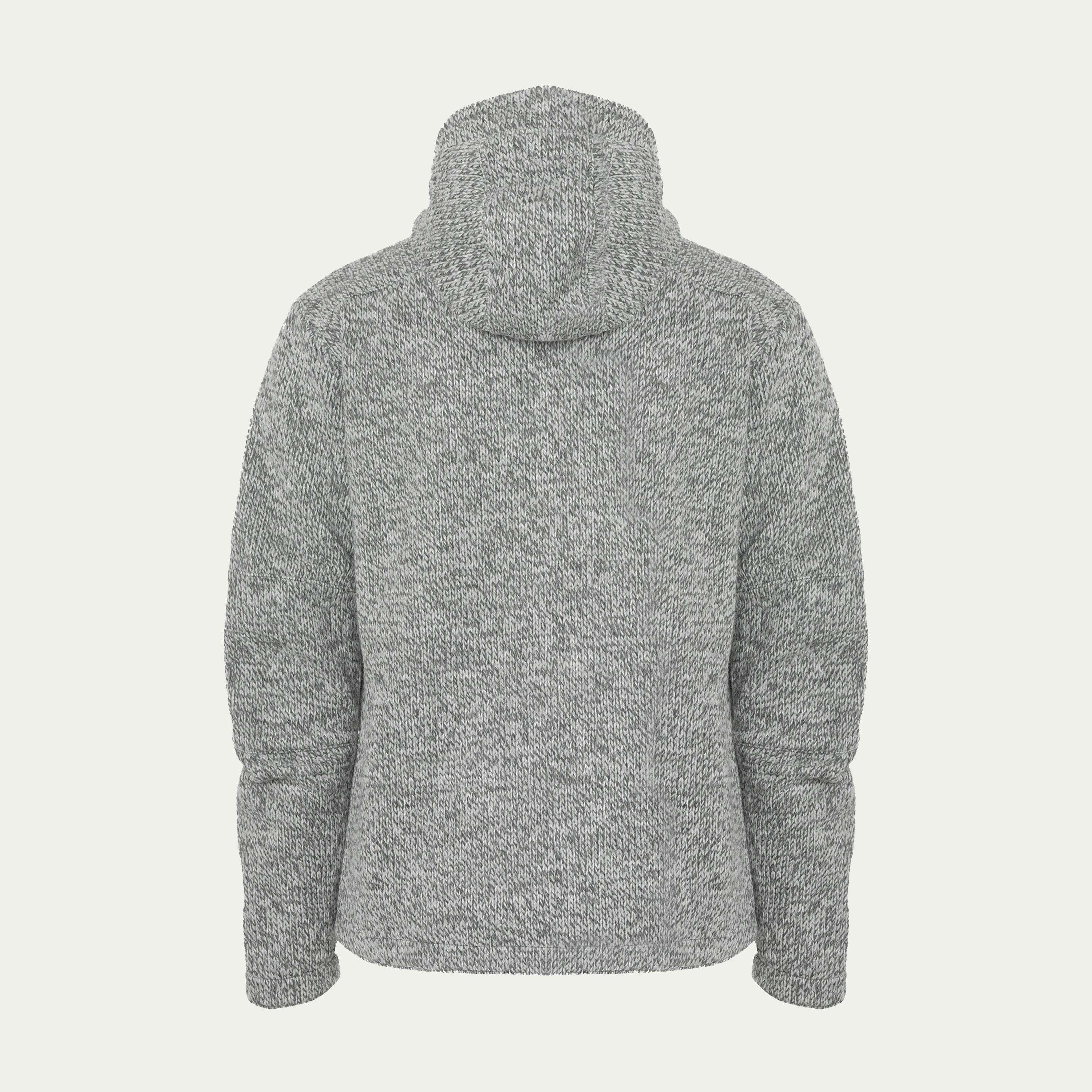 Vindur Fleece lined hooded wool jacket (Unisex) - 5