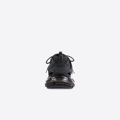 BALENCIAGA Men's Track Clear Sole Sneaker in Black outlook