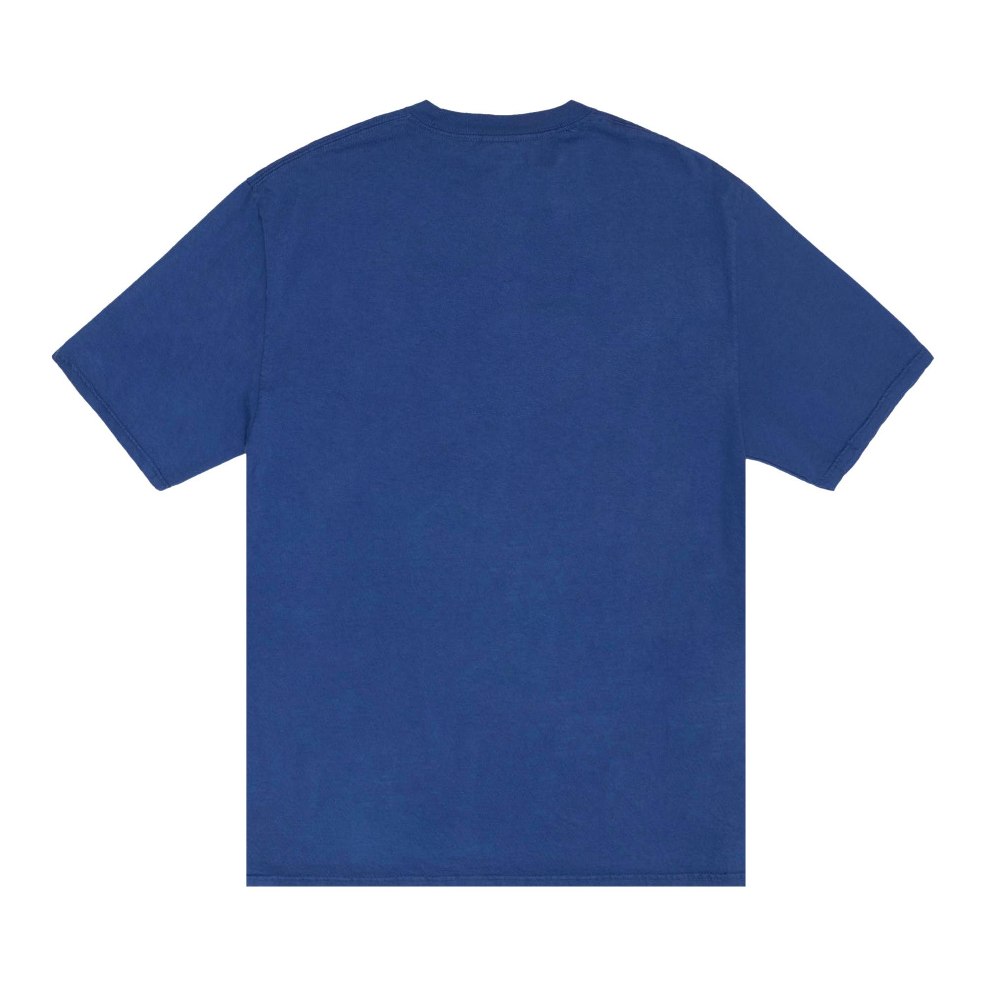 Stussy x Our Legacy Work Shop Sport Pigment Dyed Tee 'Blueberry' - 2