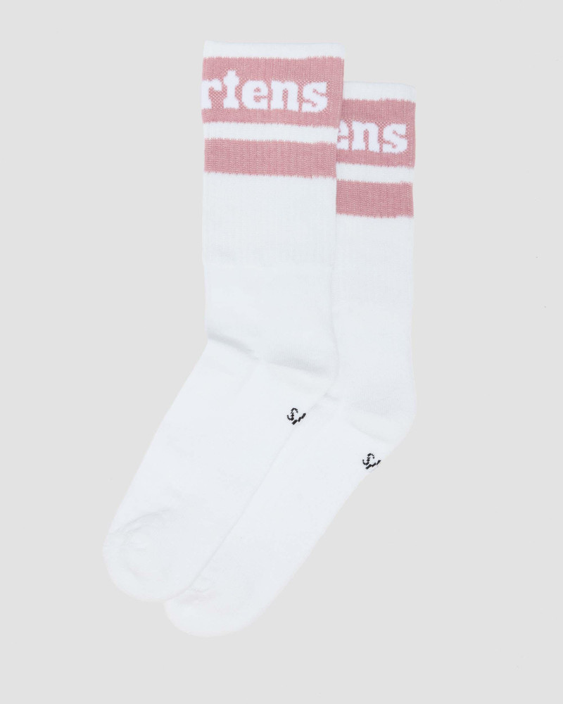 Athletic Logo Sock Organic Cotton Blend Socks 1