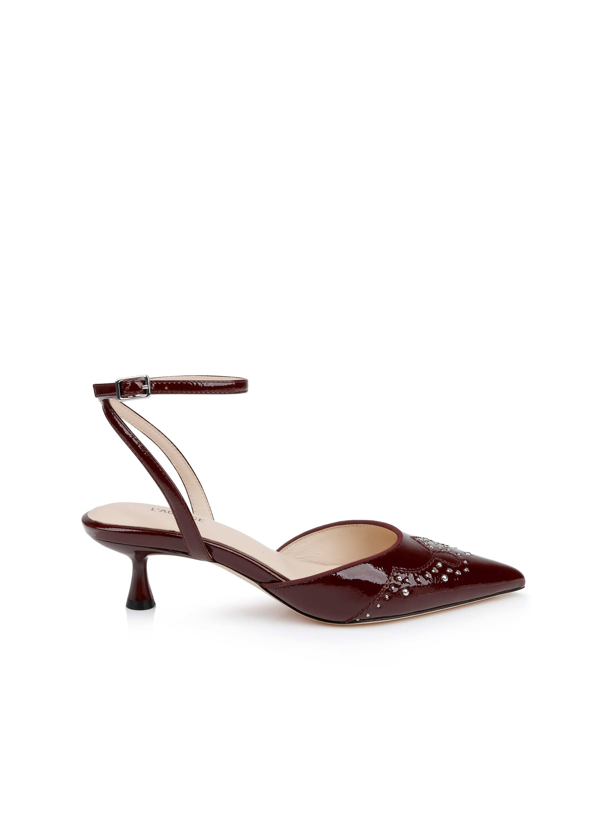Liana Leather Kitten-Heel Mule - 4