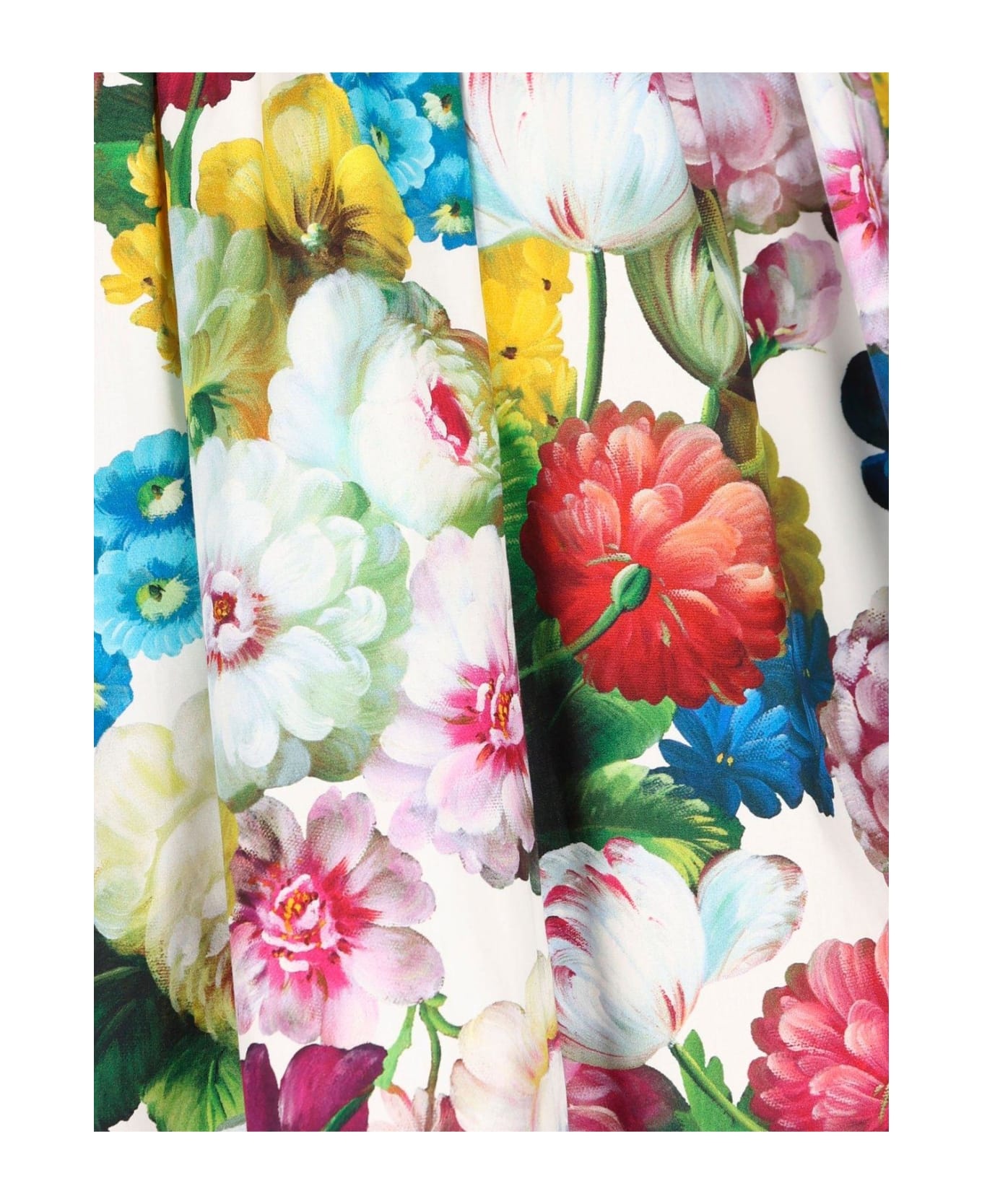 Floral Printed Mini Corset Dress - 3