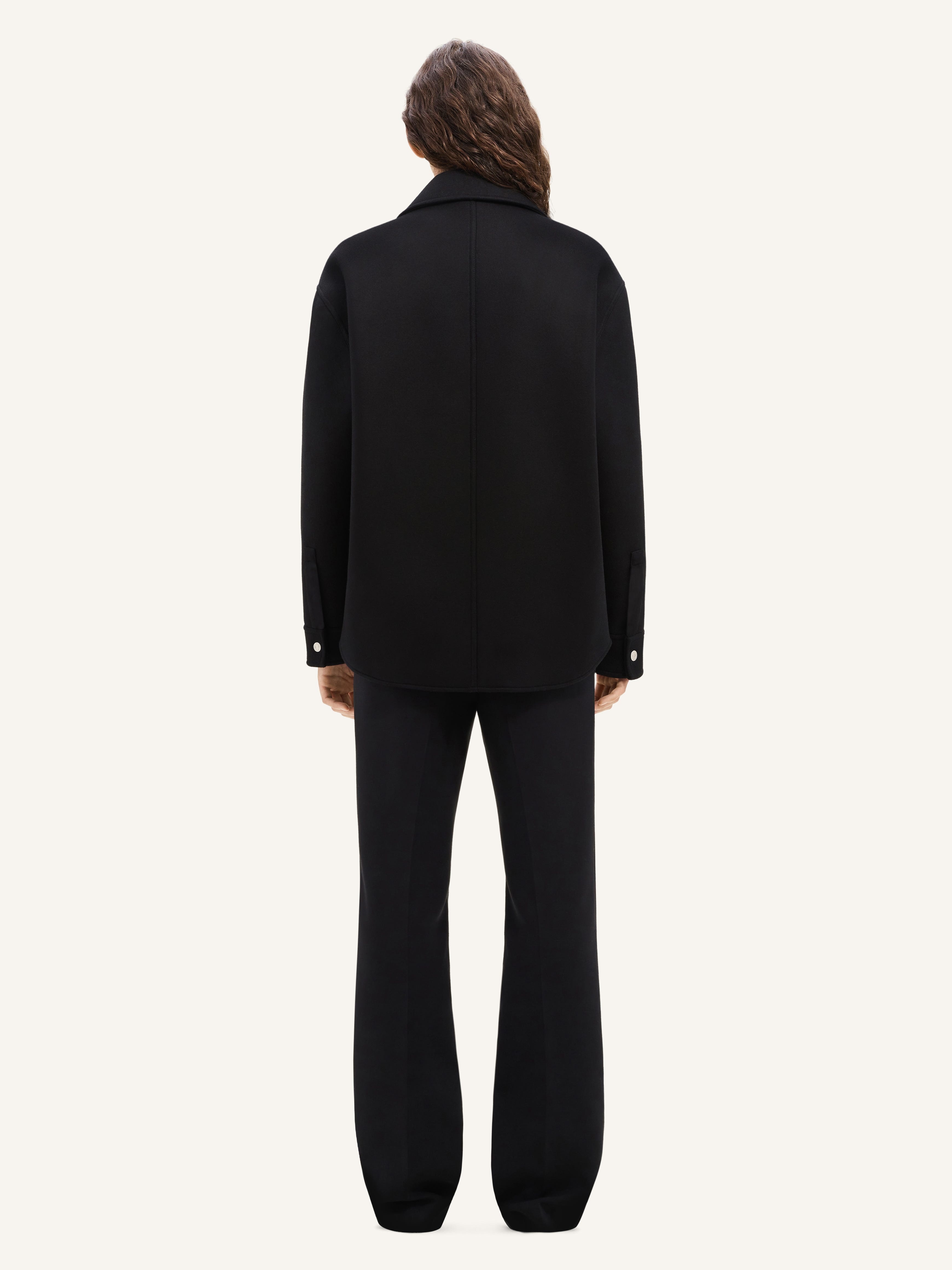 WOOL OVERSHIRT - 4