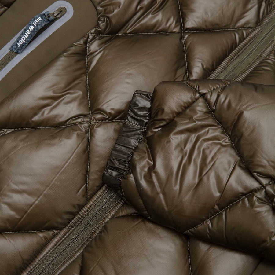 DIAMOND STITCH DOWN HOODIE - 4
