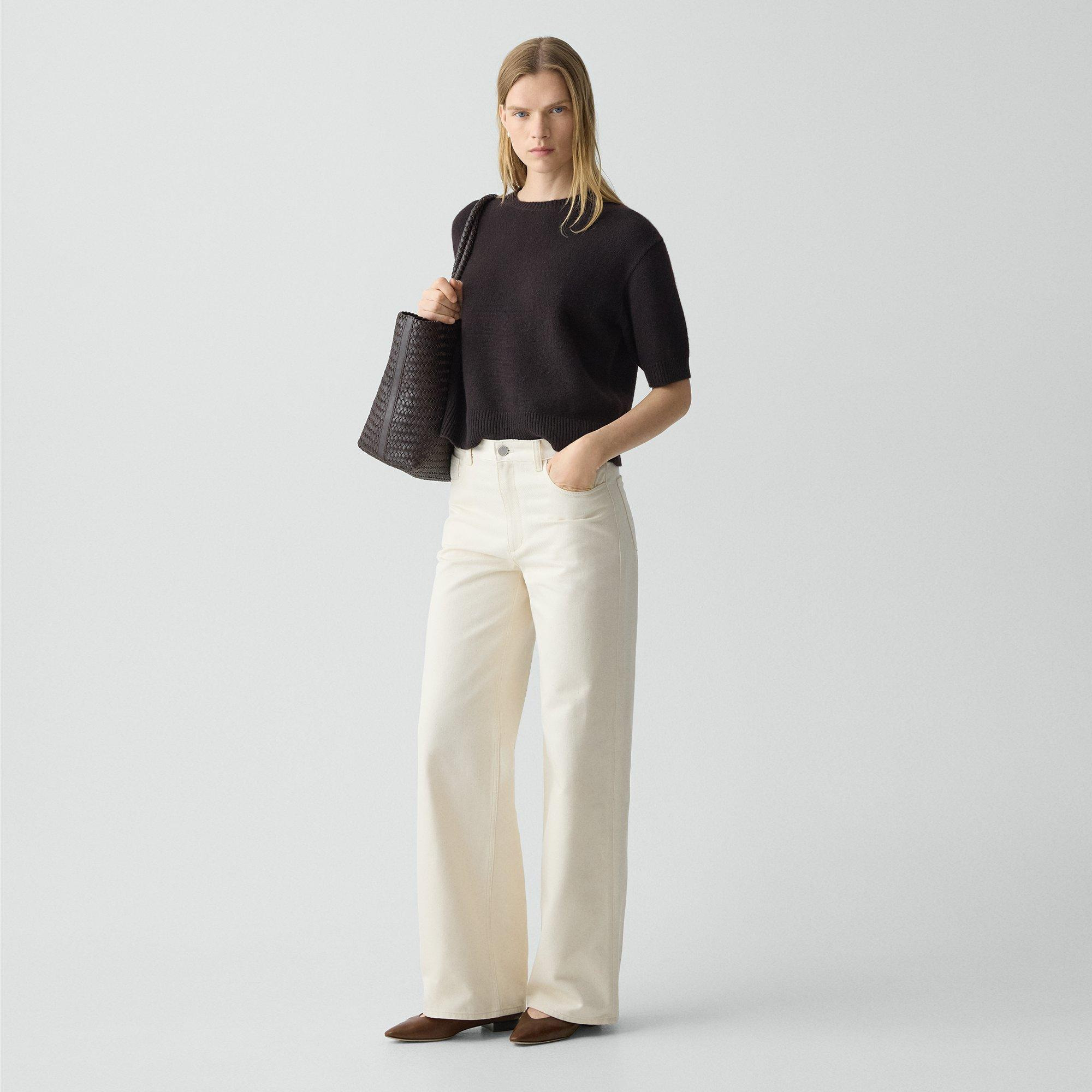 Straight-Leg Five-Pocket Pant in Denim - 3