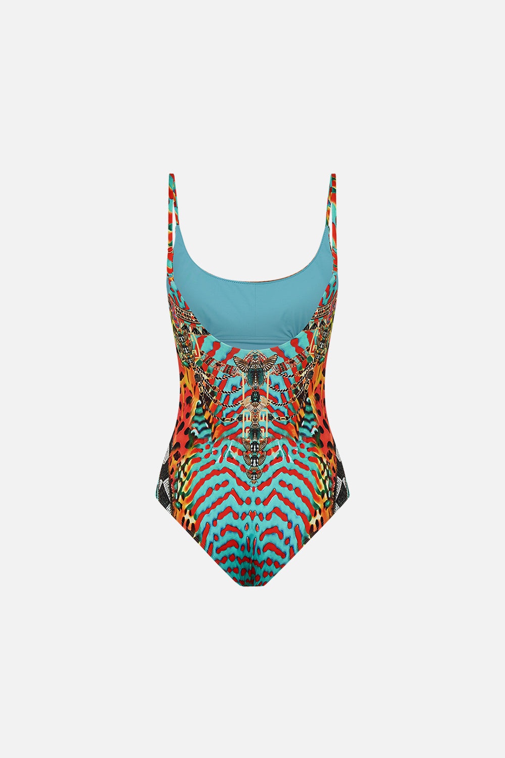 SCOOP NECK ONE PIECE - 6