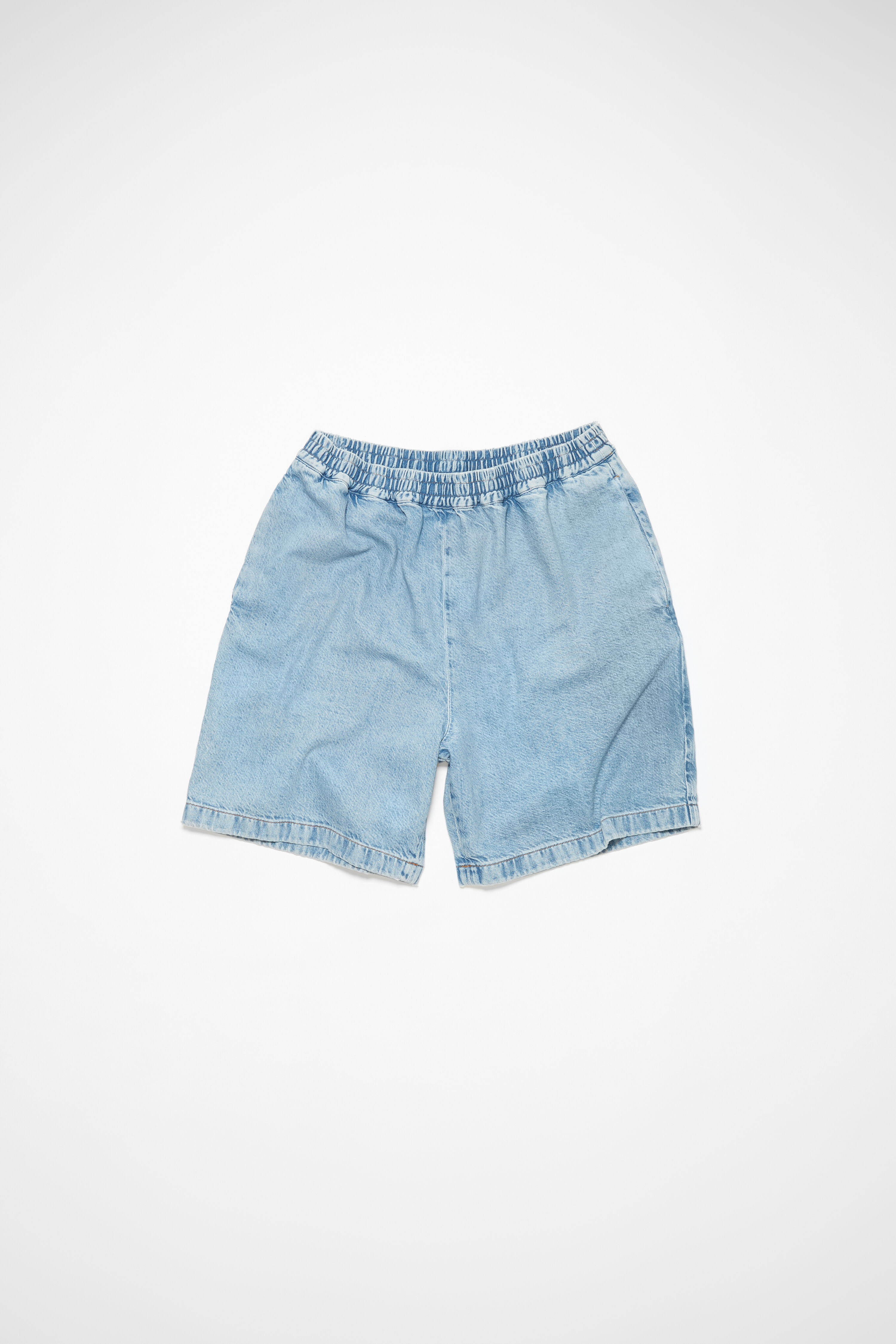 Denim shorts - Indigo blue - 1