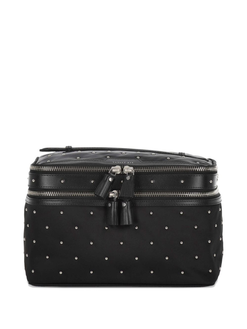 studded tassel makeup bag 1