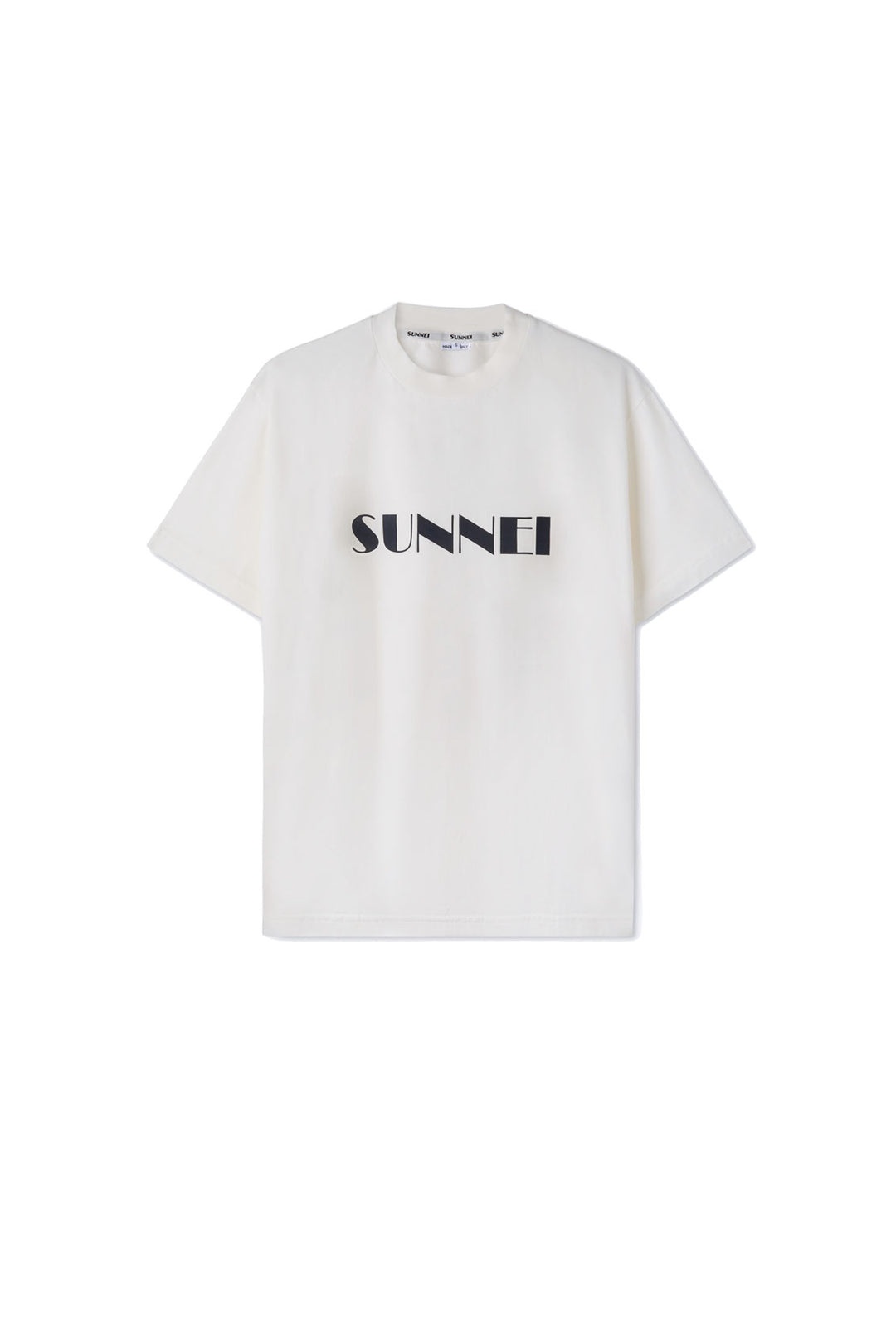 WHITE T-SHIRT WITH LOGO - 1