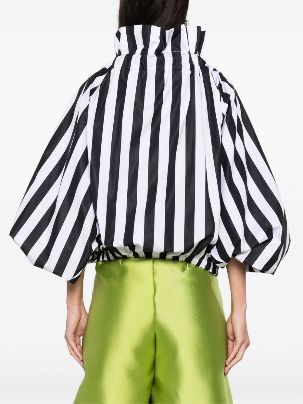 Iconic Volume striped blouse - 4