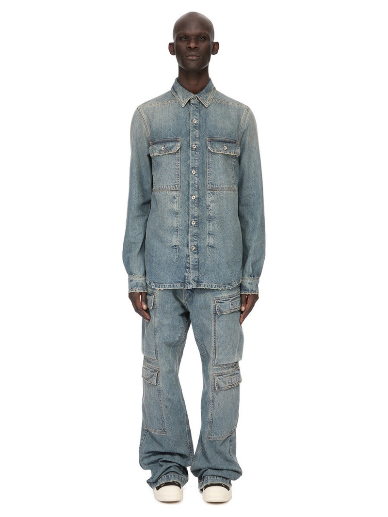 Rick Owens DRKSHDW DOUBLE CARGO JEANS outlook