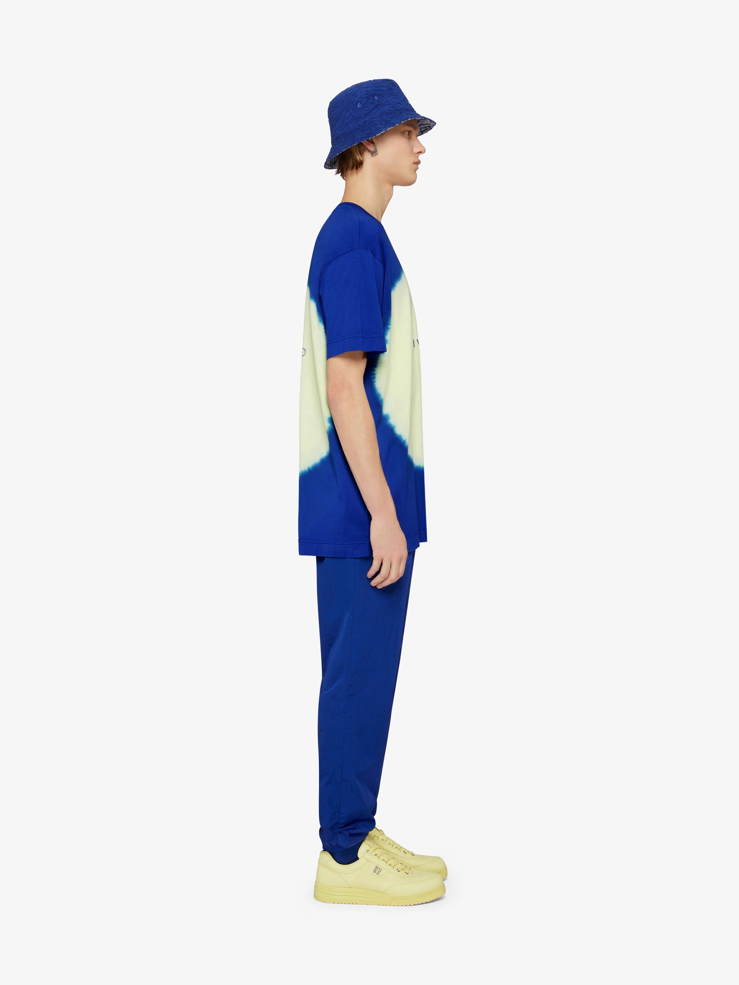 SLIM-FIT JOGGER PANTS IN EMBROIDERED NYLON - 3