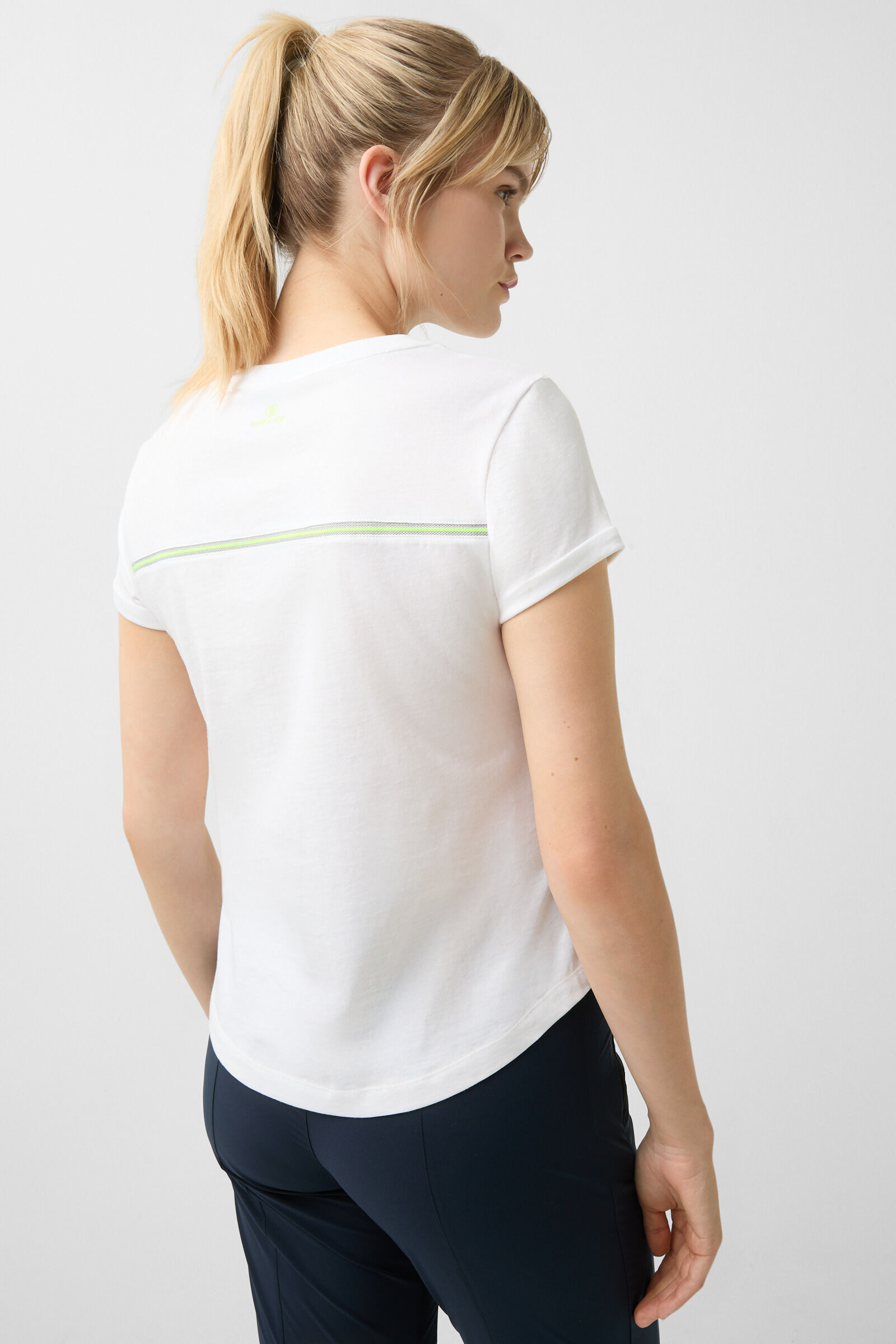 T-shirt Debra in White/light blue - 3