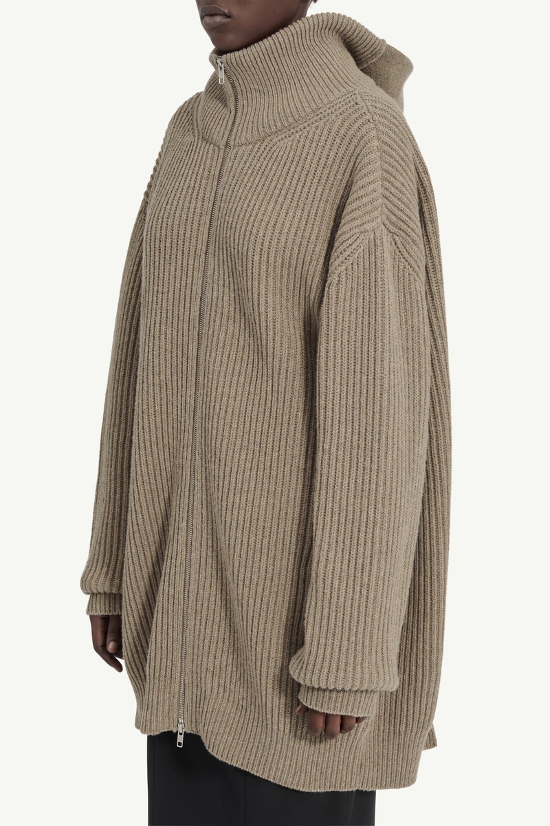 Ribbed knit cardigan 4