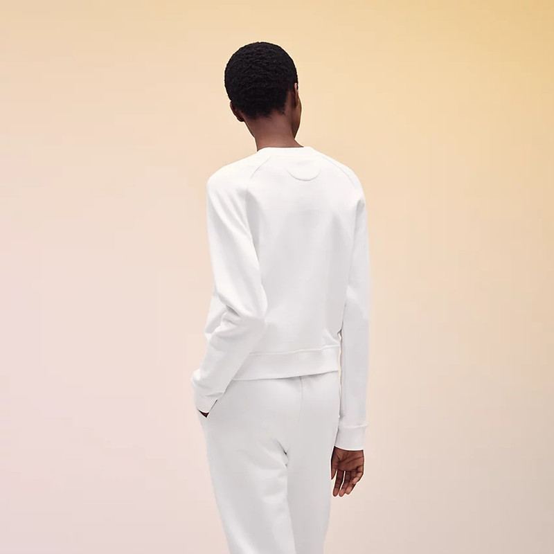 Hermès Embroidered sweatshirt outlook