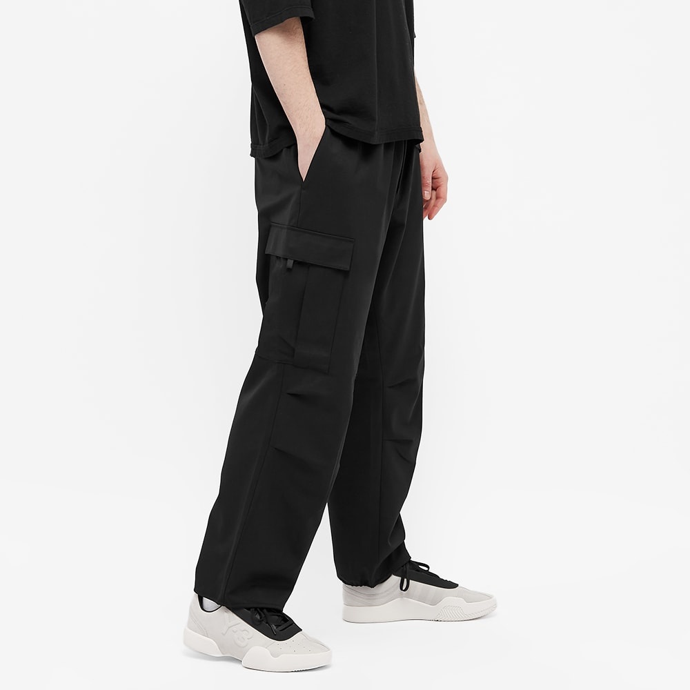 Y-3 Wool Stretch Cargo Pant - 4