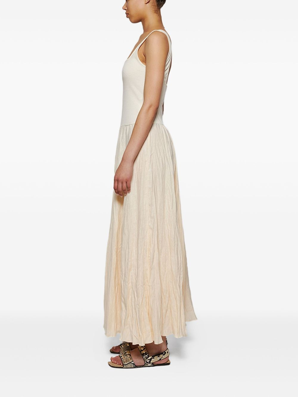 Mariner square-neck maxi dress - 3