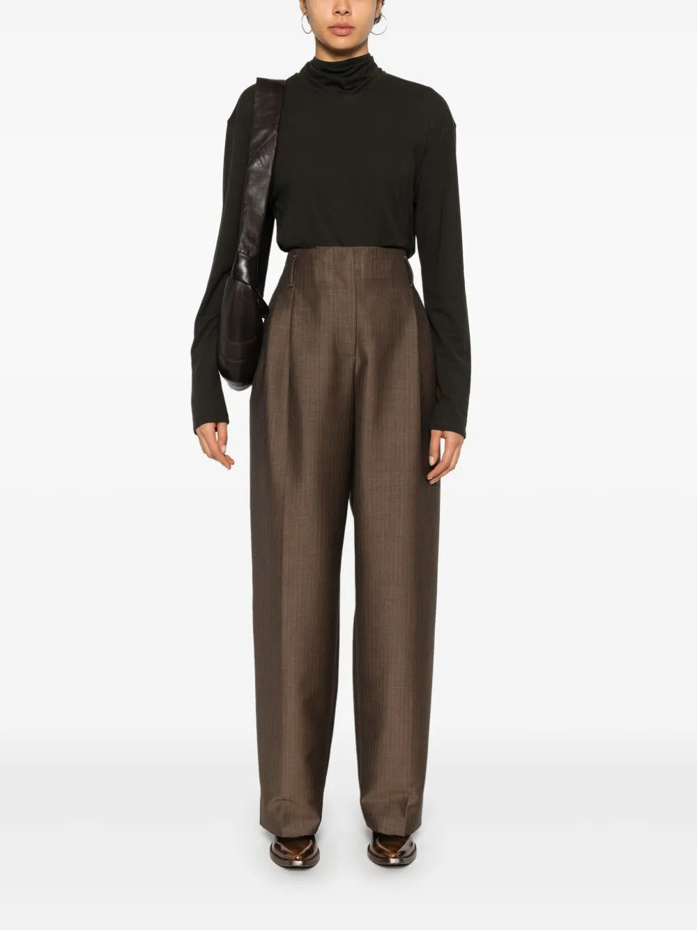 LEMAIRE - Women Long Sleeve Foulard Top - 2