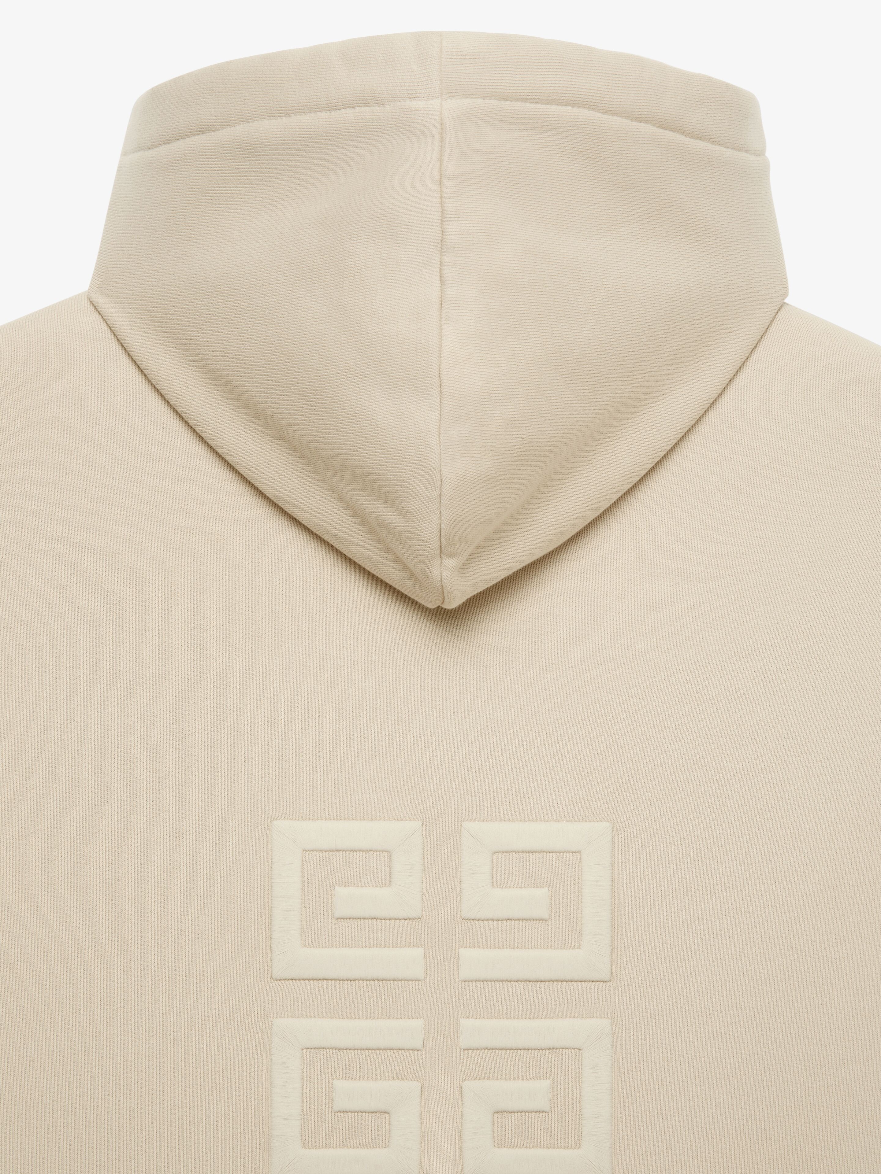 HOODIE IN GIVENCHY 4G EMBROIDERED FELPA - 6