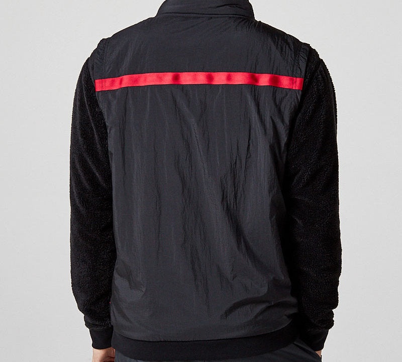 Air Jordan Sports Pullover Fleece Lined Jacket Black AH6256-010 - 4