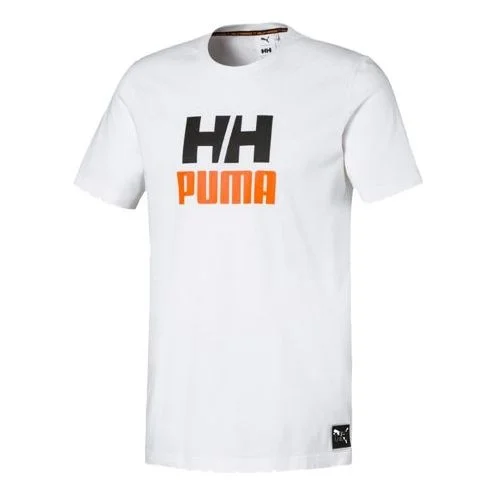 PUMA Helly Hansen Crossover Short Sleeve Couple Style White 597085-02 - 1