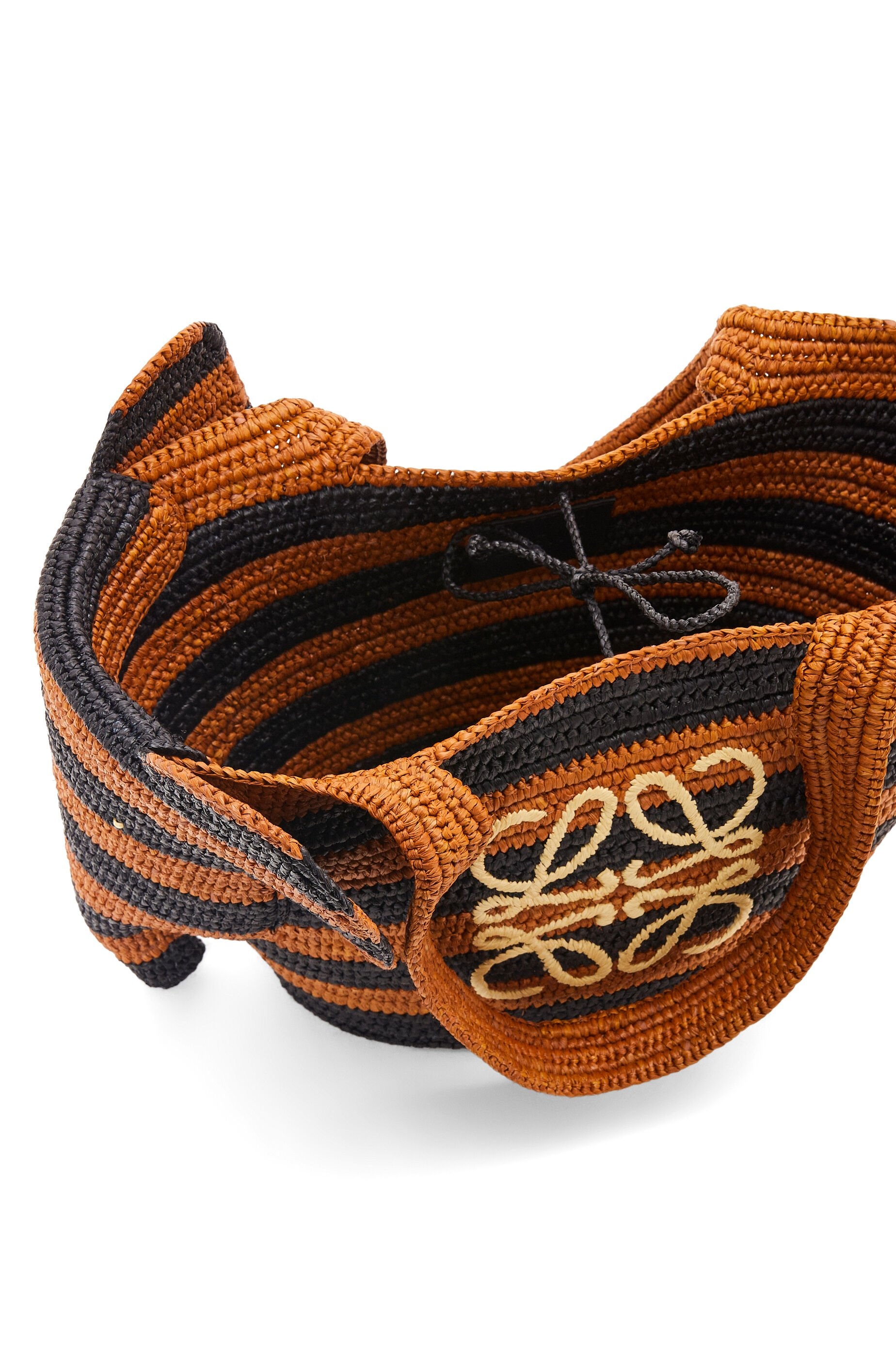 Small Elephant Basket bag in raffia - 5
