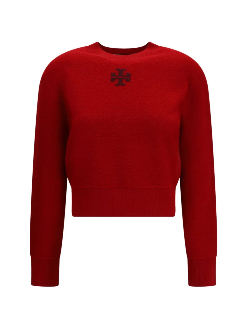 logo crew-neck sweater - 1