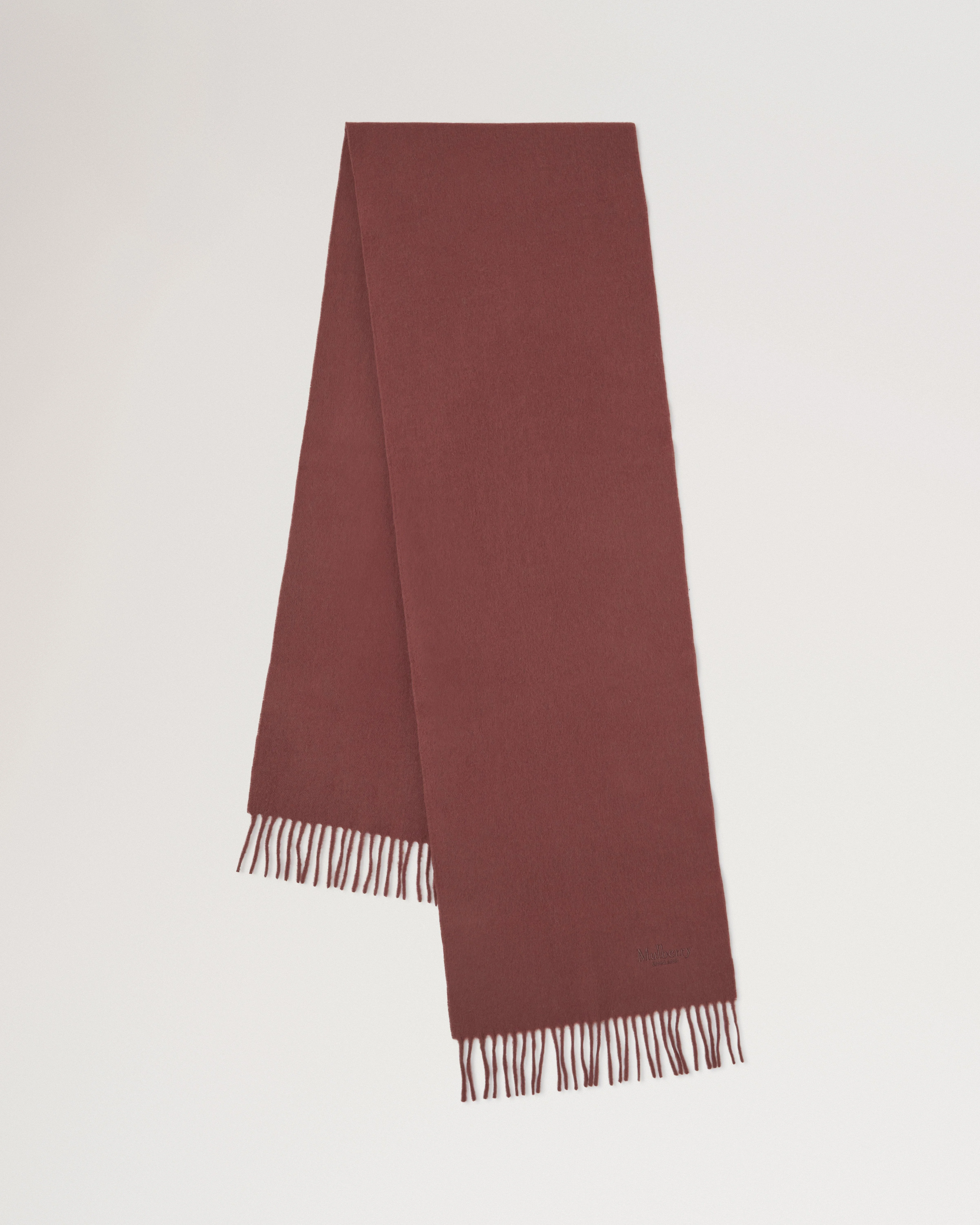 Small Solid Merino Wool Scarf
Bright Oak Merino Wool - 1