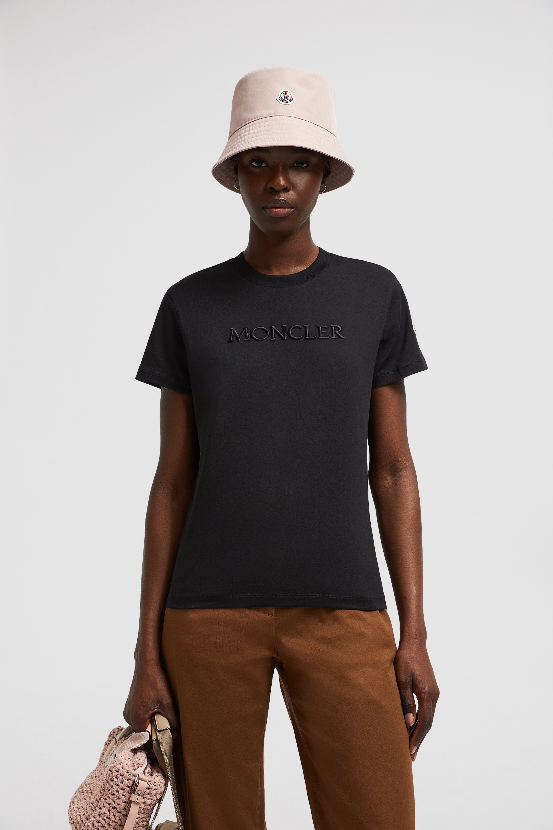 Embroidered Tonal Logo Cotton T-Shirt - 2
