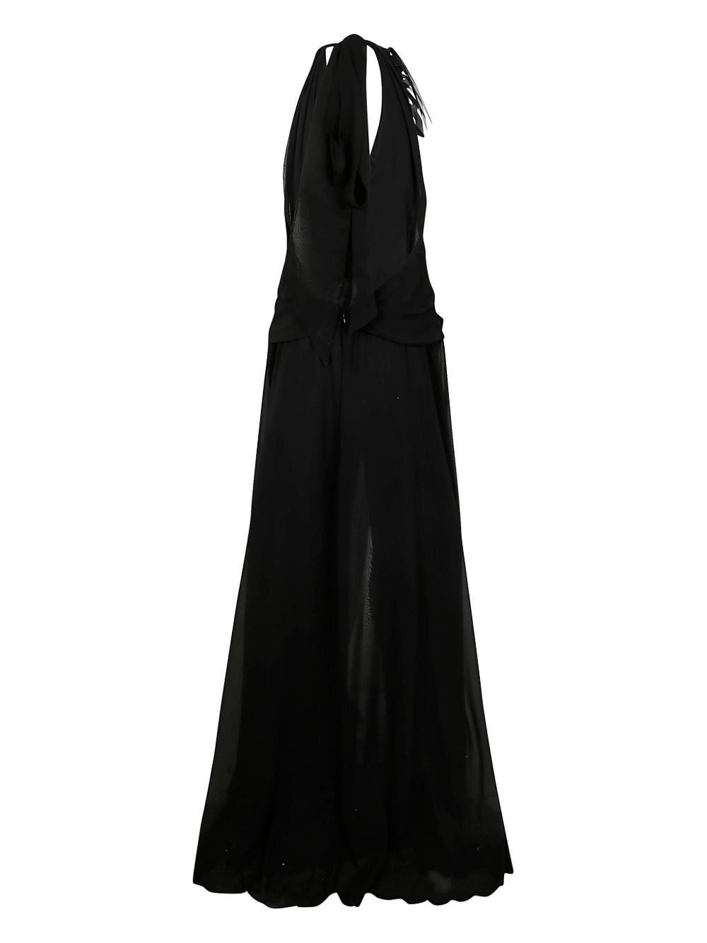 halterneck maxi dress - 2
