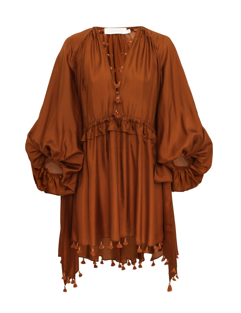 SUNDANCE TASSEL MINI DRESS - 1