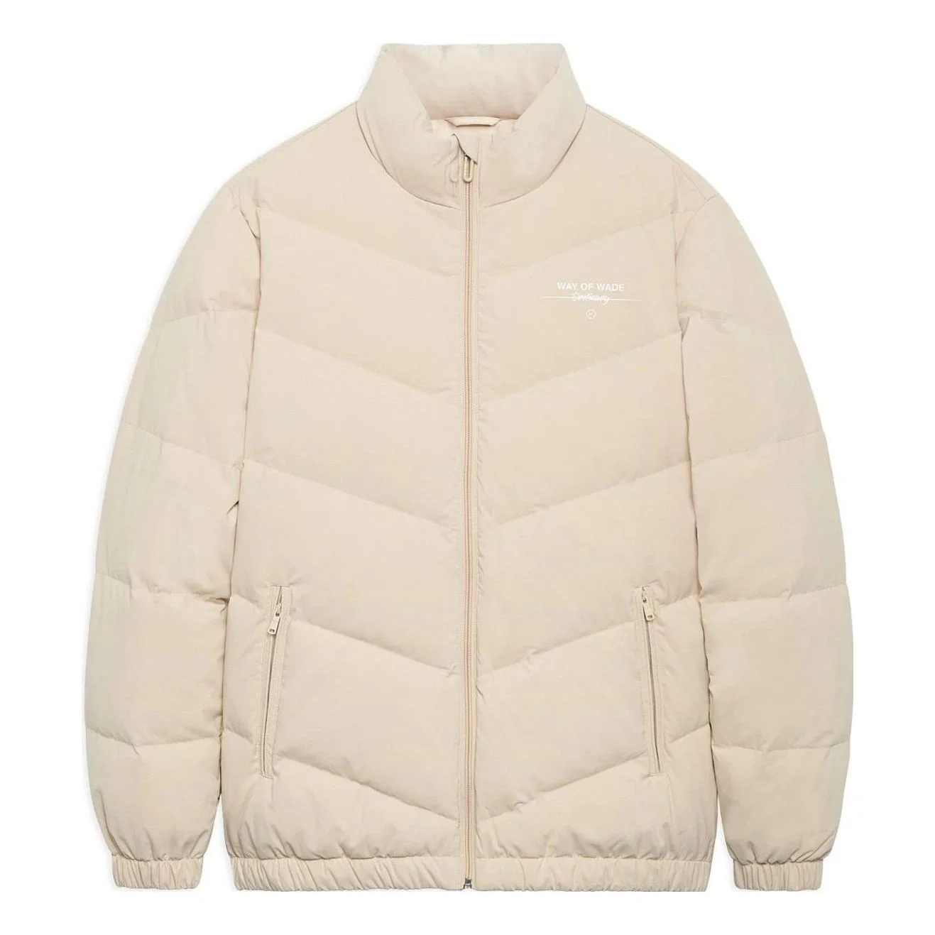 Li-Ning Way Of Wade Graphic Down Jacket 'Beige' AYMS143-4 - 1