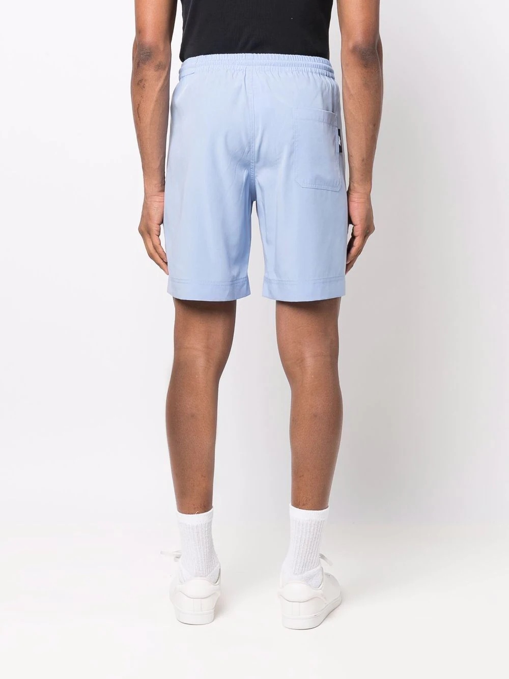 slim-fit track shorts - 4