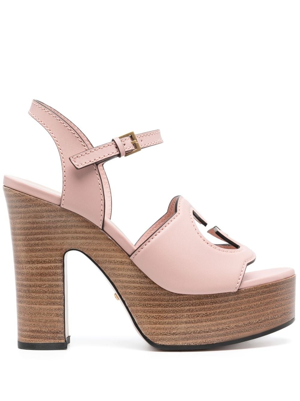 interlocking G 110mm high sandals - 1