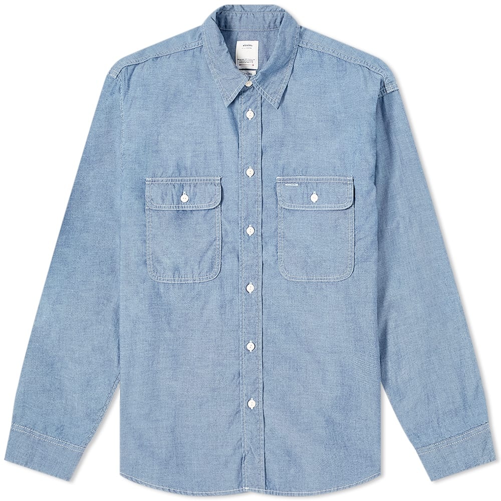 Visvim Albacore Lumber Chambray Shirt - 1