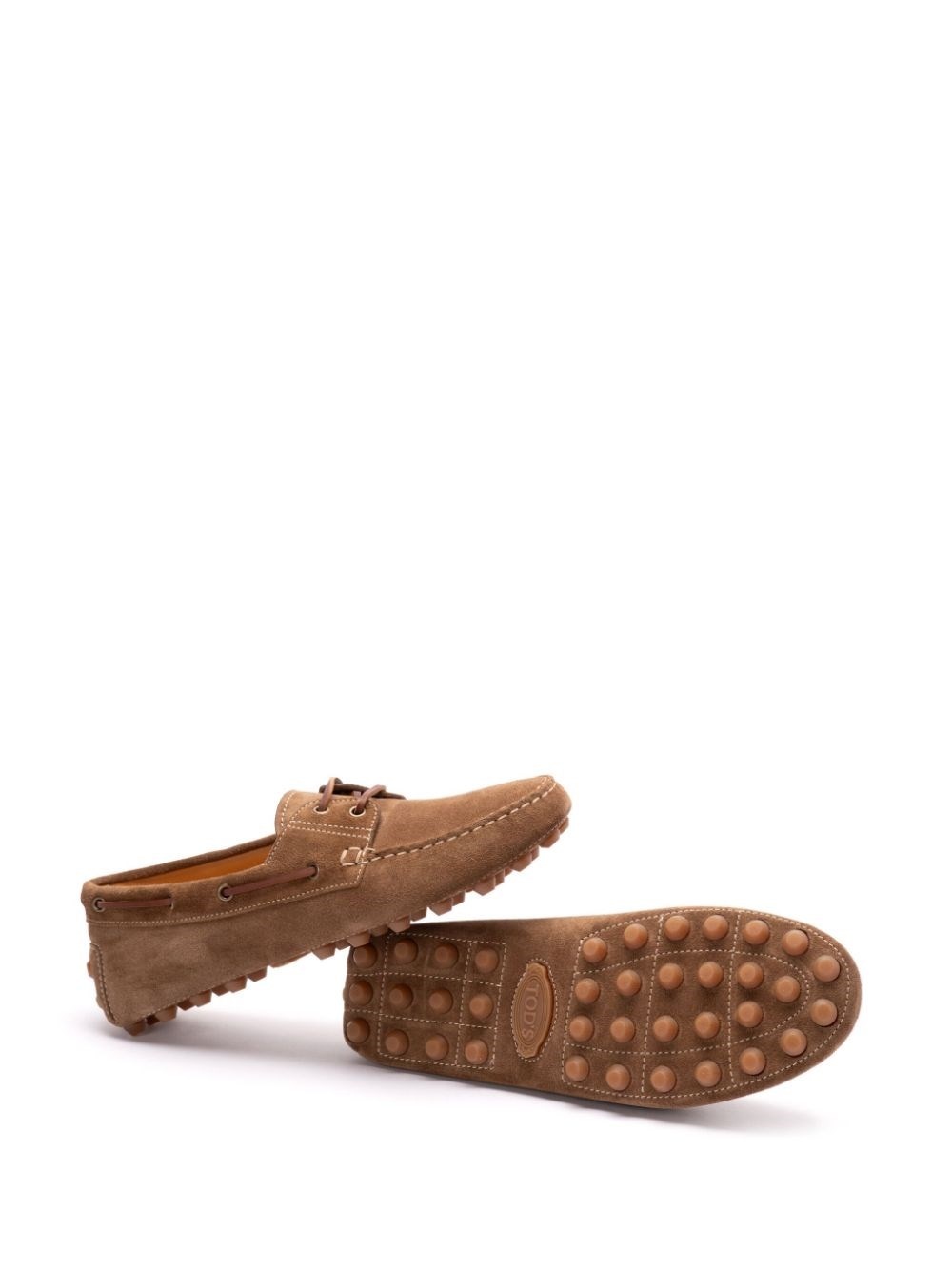 Gommino bubble suede leather loafers - 5