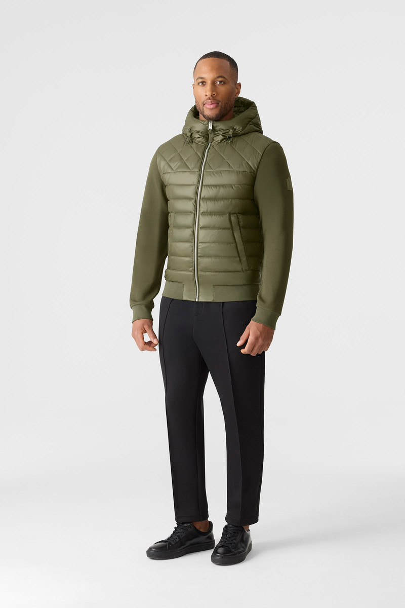 MACKAGE FLETCHER  Mixed-Media Down Hooded Jacket outlook