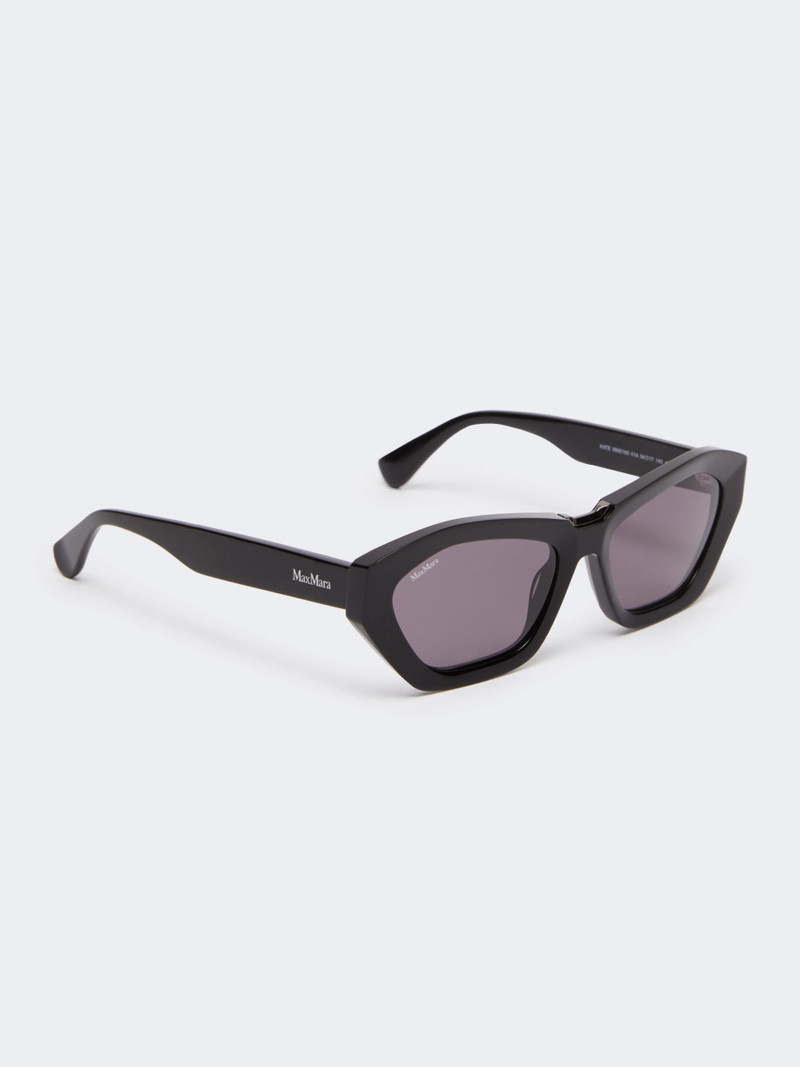 Max Mara Square bold sunglasses - BLACK outlook