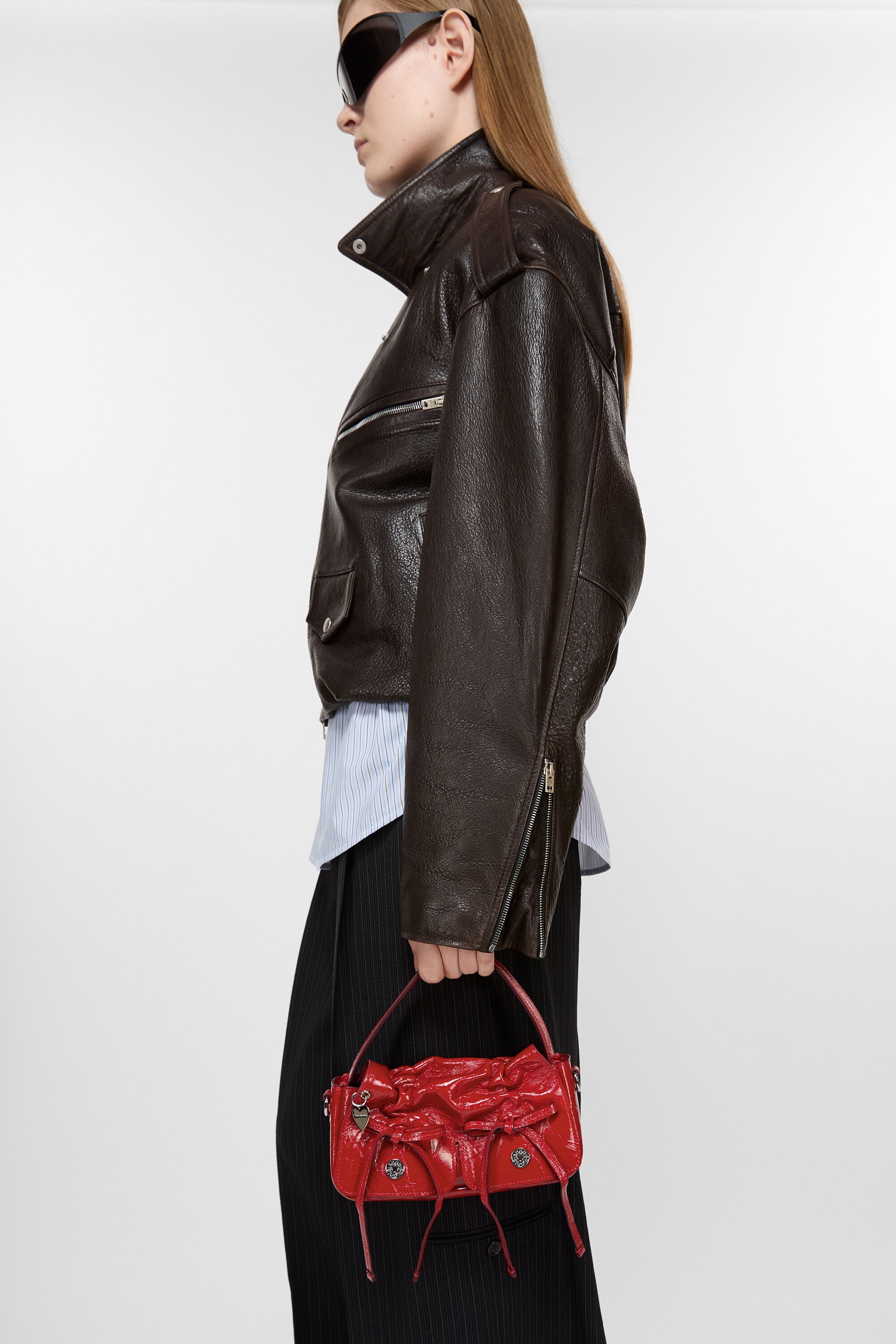 Multipocket micro bag - Red - 2