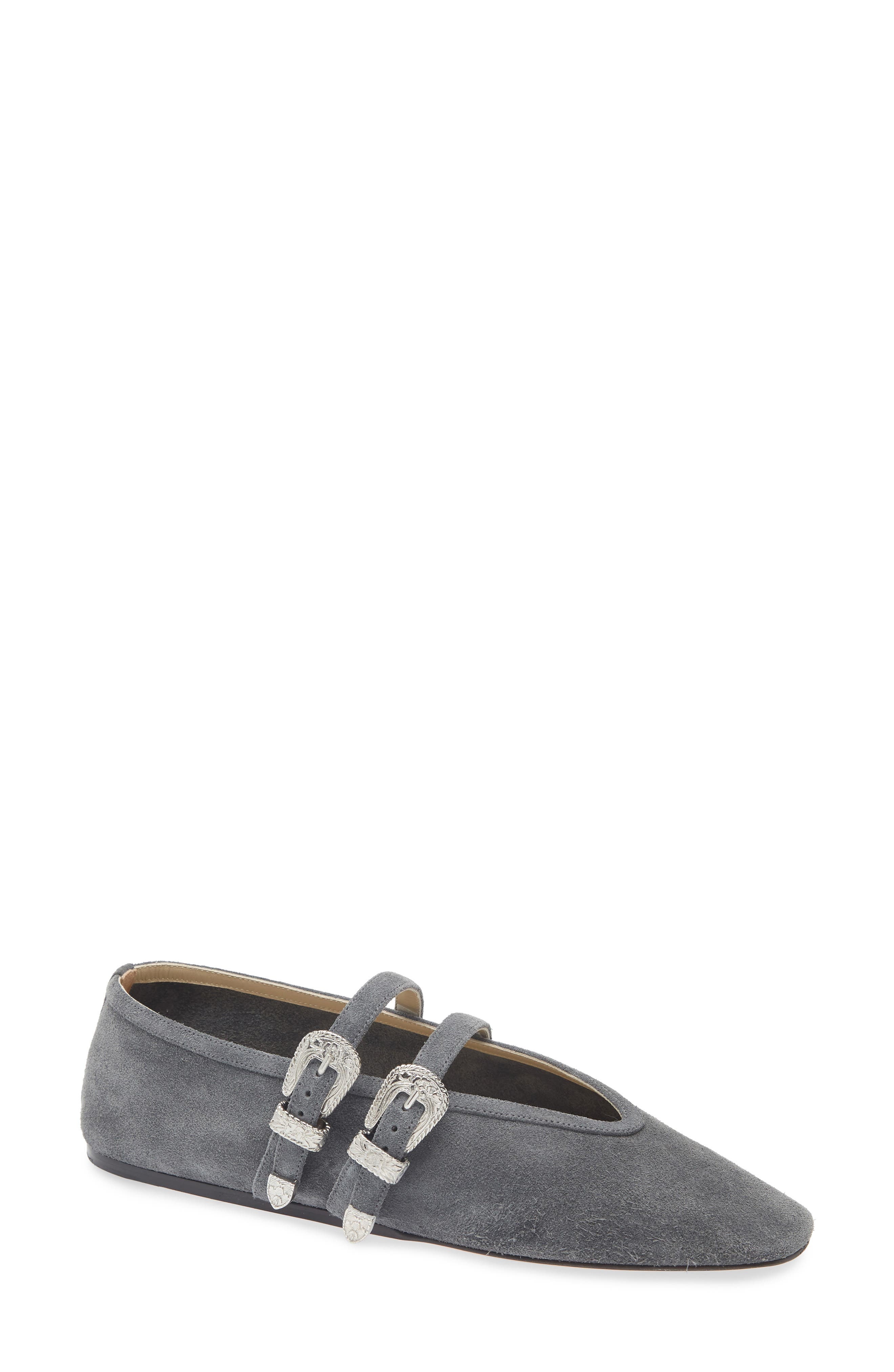 Le Monde Beryl Claudia Ballet Flat in Anthracite at Nordstrom - 1