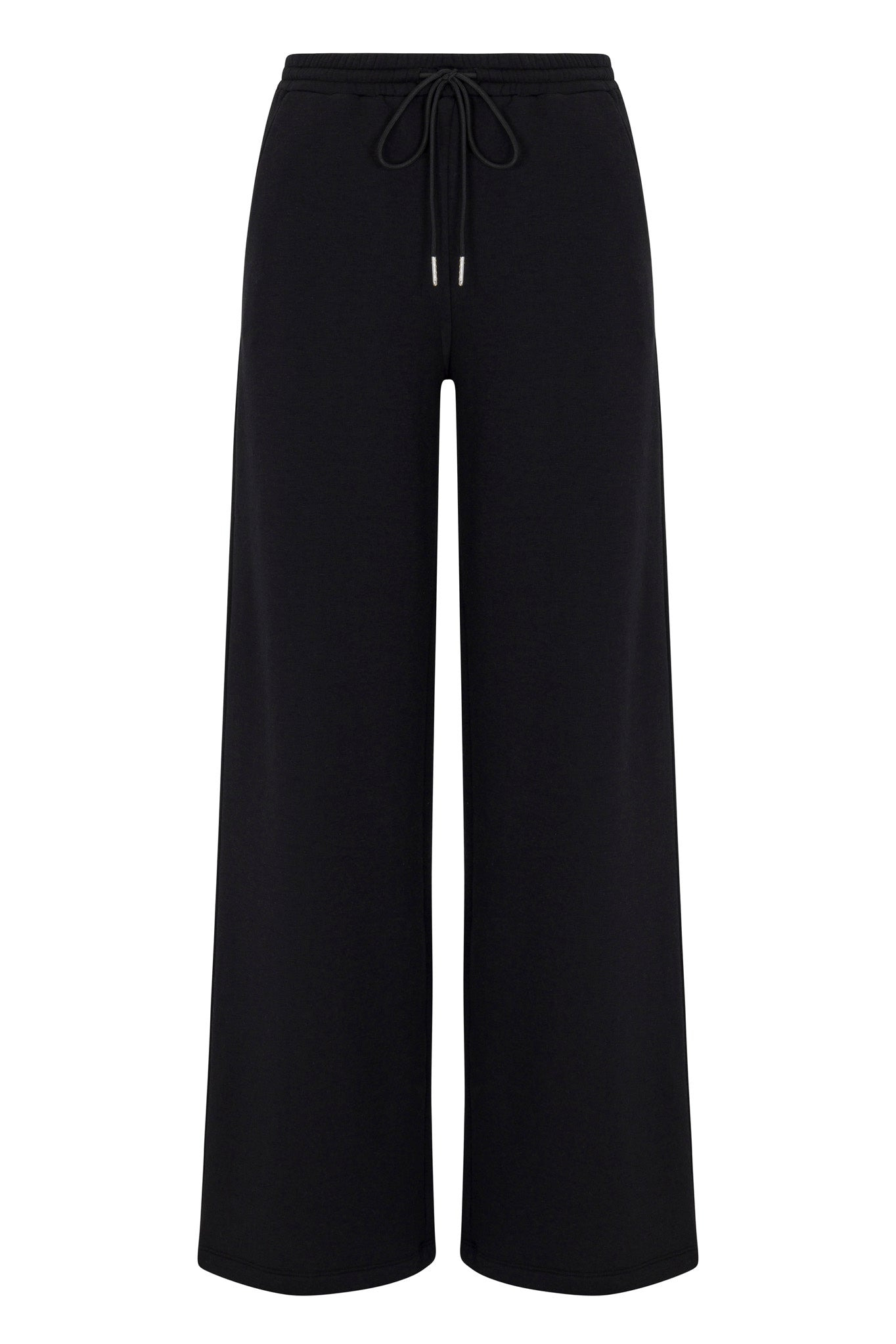 BLACK BAGGY SWEATPANTS - 6