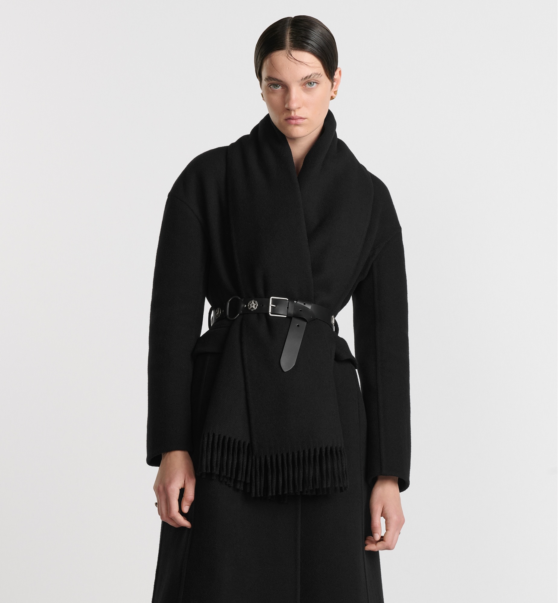 ジャケット Dior Belted Jacket With Removable Scarf Dior Belted Jacket with Removable Scarf | REVERSIBLE